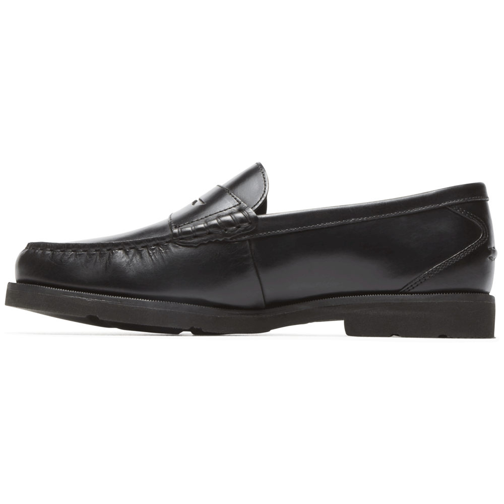 Mocassins Rockport Homem Pretas - Modern Prep Penny - 73528VOXY